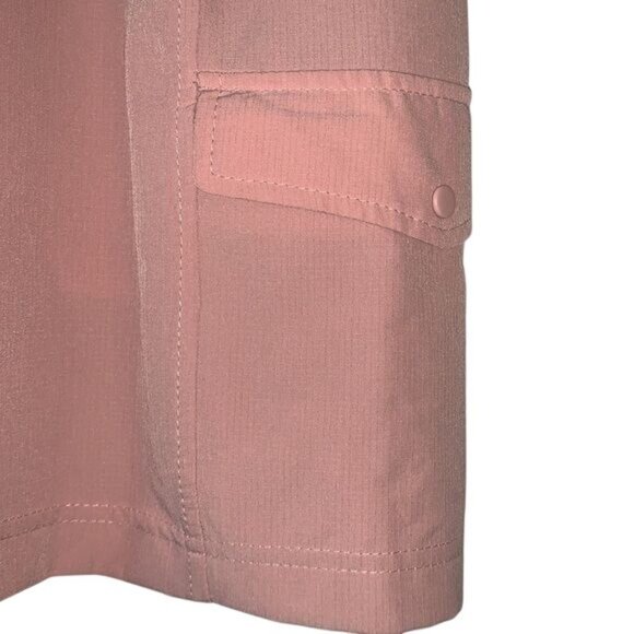 Avalanche Outdoor Supply Co. Pink Cargo Skort S With Pockets & Elastic Waist 80% - Picture 4 of 11